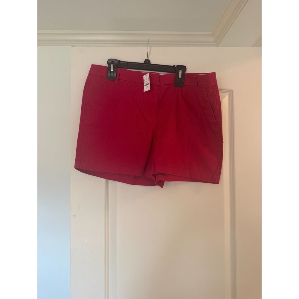 J. Crew 5" classic chino short NWT Size 16 - Picture 2 of 11